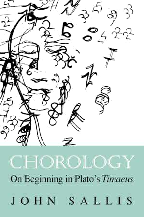 Chorology: On Beginning in Plato's Timaeus Couverture du livre