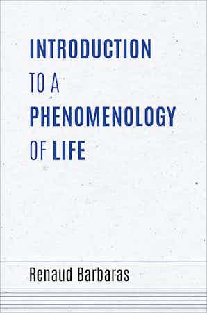 Introduction to a Phenomenology of Life Couverture du livre